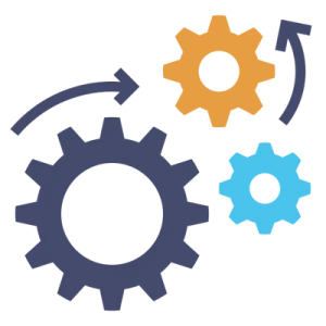 The image highlights the precision and efficiency of LazyGrow’s automated system, represented by interlocking gears. These gears symbolize how LazyGrow’s technology works seamlessly to optimize nutrient delivery, pH balance, and environmental control in hydroponic systems. With its automated processes, LazyGrow simplifies plant care, ensuring maximum yield and minimal effort for growers.